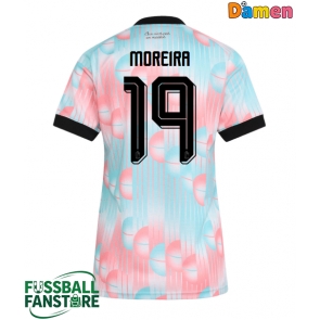 Belgien Diego Moreira #19 Replik Auswärtstrikot Damen WM 2026 Kurzarm